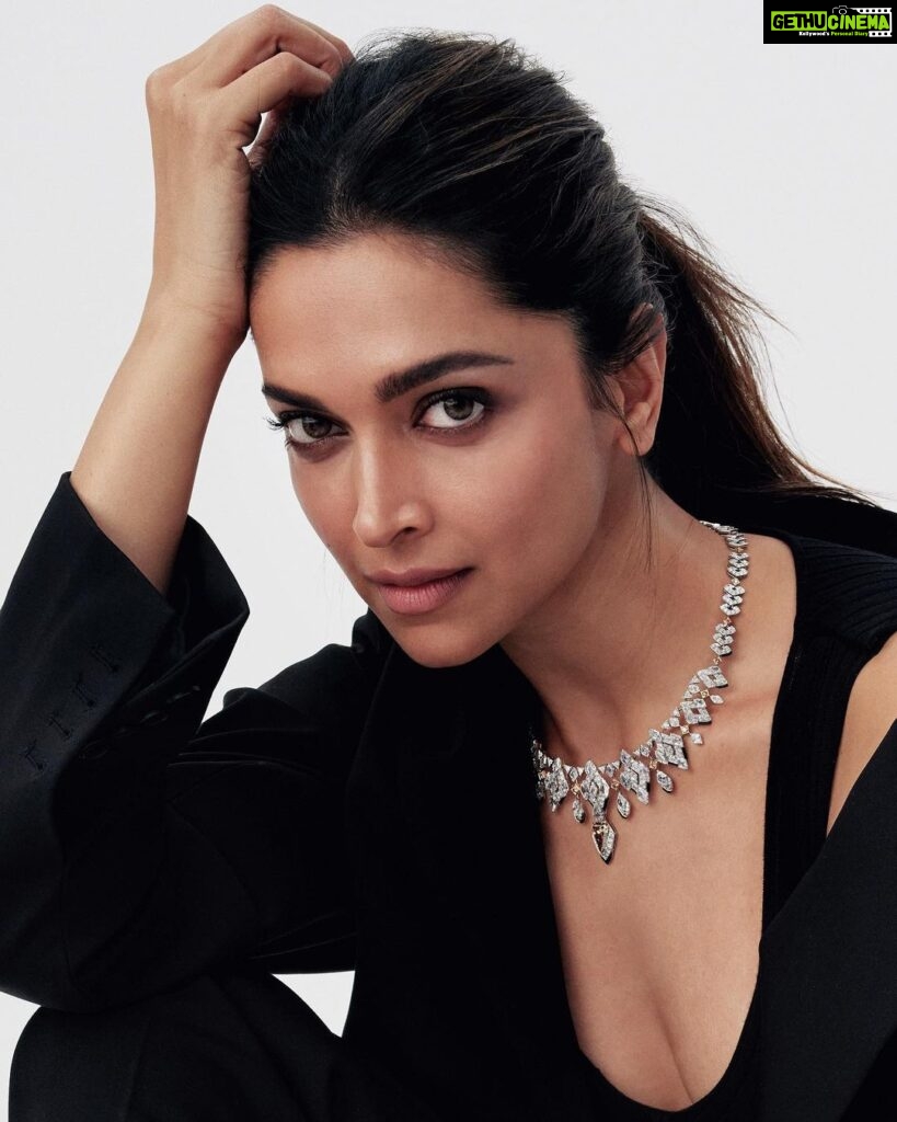 Deepika Padukone Instagram - A lattice of diamonds creates a magnificent light for the Maison's ambassador Deepika Padukone. Punctuated by a deep brown-yellow diamond, the visual rhythm of this High Jewelry creation is a testament to the Maison's openwork savoir-faire. #CartierHighJewelry #LeVoyageRecommencé