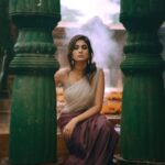 Deepti Sati Instagram - Wandering through life, leaving traces of magic✨ In frame @deeptisati ✨ Created using AI + @photoshop + @lightroom #midjourney #aiartcommunity #generativeart #futuristic #midjourneyart #aiartwork #aiart #thegraphicsprOject #d_expo #portrait #kerala #india #indianculture #indianbride #portrait #love #tamil #women #saree #indianactress #indiancinema