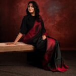 Devadarshini Instagram - 🥀 Inframe @devadarshnichetan Styling @keerthysampath Saree @avyaali Photography @sat_narain @shotsbyuv MUA @roopa_ravi_mua Hairstylist @makeup_with_maks Studio @arangaa.space Organised by @donechannel1