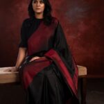 Devadarshini Instagram - 🥀 Inframe @devadarshnichetan Styling @keerthysampath Saree @avyaali Photography @sat_narain @shotsbyuv MUA @roopa_ravi_mua Hairstylist @makeup_with_maks Studio @arangaa.space Organised by @donechannel1