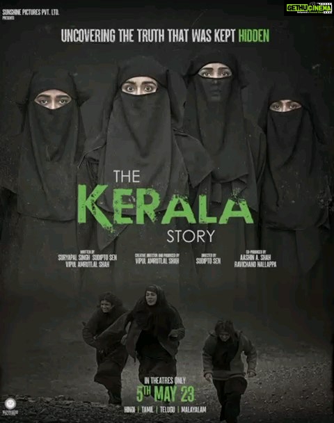 Devadarshini Instagram - #TheKeralaStory releasing IN CINEMAS WORLDWIDE on 5th May. It is Time to #SaveOurDaughters. #VipulAmrutlalShah @sudipto_sen @aashin_shah @sunshinepicturesofficial @adah_ki_adah @iyogitabihani @soniabalani9 @siddhi_idnani @aka.vijaykrishna @pranaypachauri @pranavmisshra #SunshinePictures