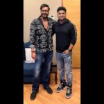 Devi Sri Prasad Instagram – Wishing U a Super Duper Happy Musical Bday Dear @ajaydevgn sirr !!
🎂🎂🎂🎂🎂🎶🎶🎶🎶

It was Amazing to Interact n Work with U on #Drishyam2 🎶

May U keep Rocking wit Resounding Blockbusters always !!!
🔥🔥👏🏻👏🏻

#HBDAjayDevgn