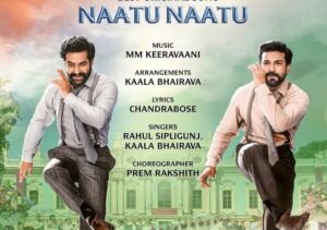 Devi Sri Prasad Instagram - Woohoo CONGRATS to #RRR 👏🏻
#NaatuNaatuSong
@mmkeeravaani sir & @kavichandrabose2018 
👏🏻🎶👏🏻
Hats off to Visionary
@ssrajamouli sir🙏🏻

Kudos my brothers
@jrntr 
@alwaysramcharan 
@premrakshith_choreographer 
For d Amazing Dance Moves
& d team
@sipligunjrahul 
@kaalabhairava7 
@dvvmovies 
👏🏻👏🏻🕺❤️❤️