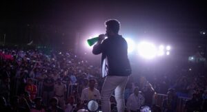 Devi Sri Prasad Instagram - Thank You Dear #VITvijayawada #vitopia #vitopia2023 For all the LOVE ❤️🙏🏻🎶 Truly enjoyed performing for U all !! Great Energyyyy !!! 🎶🎶❤️❤️ Loved d way U all went Crazy for #PacchaniGottam Act ! #DontStopDancing #PoonakaluLoading 🕺🎶💃 ThankU @rahultaluru for these Amazing Pics !!
