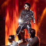 Devi Sri Prasad Instagram - ✨ Witnessing the magnificence of DSP's entry at the concert was an absolute game-changer! 🌟✨ From the moment he stepped on that stage, it was clear that this man knows how to make an entrance like no other. The air was charged with anticipation as the crowd erupted in thunderous applause, and the energy in the room soared to new heights. DSP's presence was electrifying, his charisma captivating, and his passion for music contagious. The atmosphere was nothing short of pure magic as he set the stage on fire with his mesmerizing talent. It was a moment that will forever be etched in our hearts. 🎶❤️ #DSPConcert #EntranceMaster #musicalmagic #oosolriyaoooosolriya Bukit Jalil National Stadium
