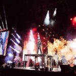 Devi Sri Prasad Instagram - ✨ Witnessing the magnificence of DSP's entry at the concert was an absolute game-changer! 🌟✨ From the moment he stepped on that stage, it was clear that this man knows how to make an entrance like no other. The air was charged with anticipation as the crowd erupted in thunderous applause, and the energy in the room soared to new heights. DSP's presence was electrifying, his charisma captivating, and his passion for music contagious. The atmosphere was nothing short of pure magic as he set the stage on fire with his mesmerizing talent. It was a moment that will forever be etched in our hearts. 🎶❤️ #DSPConcert #EntranceMaster #musicalmagic #oosolriyaoooosolriya Bukit Jalil National Stadium