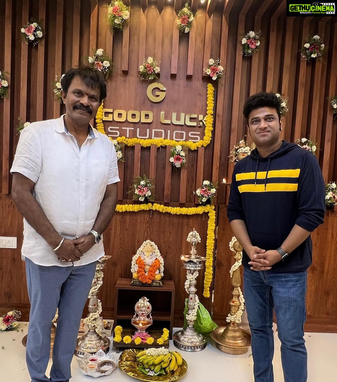 Devi Sri Prasad - 29.1K Likes - #LatePost 🎶
Wishing GOODLUCK to Director HARI SIR’s New RECORDING , DUBBING & EDITING STUDIO @goodluckstudios_ launched recently👍🏻👍🏻🎶🎶
A Beautiful Place for Work😍
All d best to d whole Team
@pritha10hari 👍🏻👍🏻🎶🎶
