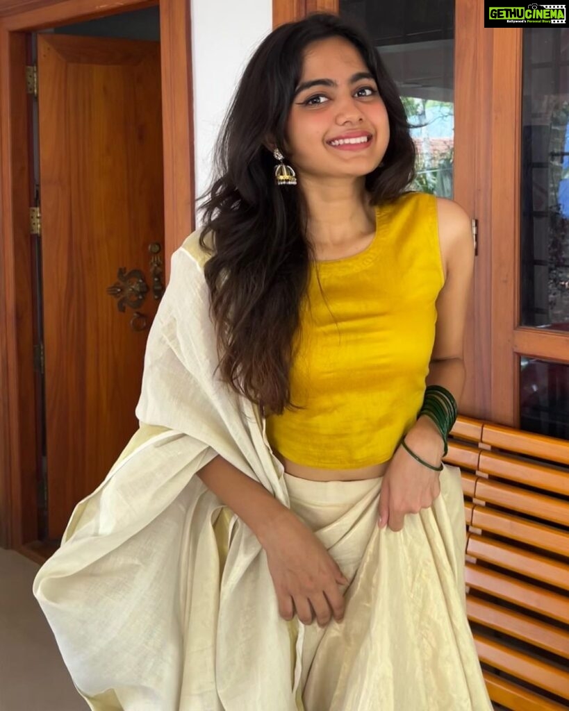 Devika Sanjay Instagram - happy vishuu!!