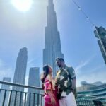 Devoleena Bhattacharjee Instagram - Happy Birthday My Love ❤️🤗 I lobe you @shanwaz7636 #birthdayboy #couples #happilyeverafter #celebration #dubai🇦🇪 Burj Khalifa