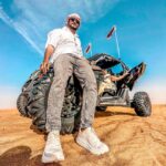 Devoleena Bhattacharjee Instagram - And we will travel together & just be in love forever. ❤️🥰 @shanwaz7636 #dubai🇦🇪 #dubaidiaries #travel #couplegoals #partnerswhotravel #devoleena #desertsafari #travelislife Dubai Desert Safari