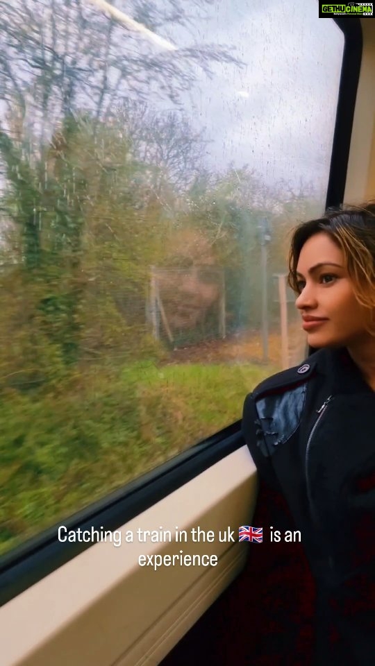 Devshi Khandur Instagram - Life is like a train journey, full of possibilities and happiness. Meeting new people, making friends, and views to remember. #devshikhanduri #travel #trainjourney #uktravel #uktrains #unitedkingdom #wanderlust #travelworld #england #view #beautiful #scenery #train #trainstagram #traintravel #trainview #tracks #trainvideo #beauty #experience #trainspotting England, United Kingdom