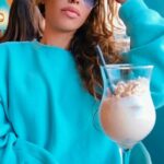 Devshi Khandur Instagram - Chilling vibes 🤘 with new 🍿 popcorn mixed cocktail 🍸 and i love it ❤️ #devshikhanduri #chill #cocktails #enjoy #life #bars #restaurant #cool #unitedkingdom #uk #brazilianfood #latinamericanfood #delicious #cuba #mexico #goodvibes #lasigunas United Kingdom