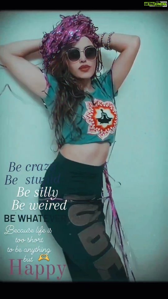 Devshi Khandur Instagram - Mastering the art of craziness 🫶 Why be so serious When you can be insanely happy 😊 #devshikhanduri #crazy #silly #happy #craziness #happy #confidence #hot #life #positivevibes #enjoylife #party #weired #funny #pehlapehlapyar #jadugar #raghav #trending London, United Kingdom