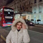 Devshi Khandur Instagram - Enjoying the cold weather in London 🫶 🔥 hot people often like cold❄️ weather 😍 #devshikhanduri #london #londonlife #londonbus #londonist #londondiaries #travel #travelphotography #traveller #travelgram #fur #winterwonderland #winterjacket #winterfashion #streetstyle #streetfashion London Padington