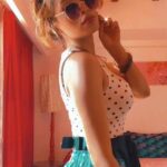 Devshi Khandur Instagram - Attempt the impossible Try to fly Without plane #devshikhanduri #fly #travelgram #trend #trendingsong #quirky #crazy #wanderlust #odd #polkadots #casualstyle #beauty #actor #carefree #dope London, United Kingdom