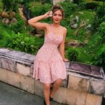 Devshi Khandur Instagram - 🌸🦋 beauty and the green 💚 #devshikhanduri #nature.#beautiful #travel #actor #wanderlust #thailand #kamlabeach #resorts #loveisintheair #flower #beauty #simple #sinplicity #girly #fashionstyle #feminine #diva #lovesongs #cute #greenenergy #flower # Kamala Beach