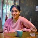 Dhanya Balakrishna Instagram - Don’t wish for it, work for it 😃🥰😘☺️#shooting #cinema thank u my super talented co actor @hemanthmenon for this click 🙌😃