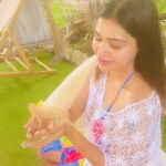Dharsha Gupta Instagram - ❤️Creatures r born different , so let's love them however they are❤️ ❤️Meet my new friend Bruce❤️ @village_susegat @vishaanholidays StayApart - Village Susegat