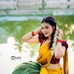Dharsha Gupta Instagram – 💛💚அனைத்து தமிழ் மக்களுக்கும் மங்களகரமான தமிழ் புத்தாண்டு வாழ்த்துக்கள். வாழ்வும் வளமும் பெருகட்டும்💚💛
Costume- @ekantastudio 
Pic- @sathish_photography49