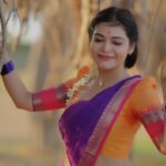 Dharsha Gupta Instagram – 💜🧡Sugamthana🧡💜
🧡💜Lovely Weekend💜🧡
Costume- @ivalinmabia 
Vc- @dhanush__photography