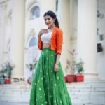 Dharsha Gupta Instagram - 🇮🇳 தேசத்தில் அன்பும் அமைதியும் நிறைந்து வழியட்டும் அனைவருக்கும் இனிய குடியரசு தின நல்வாழ்த்துக்கள்🇮🇳 Hairstylist- @seldonartistry Costume- @sudhassignaturestudio Jewelry- @new_ideas_fashions Pic- @sathish_photography49