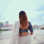 Dharsha Gupta Instagram - 🖤Thanimai🖤 Saree & blouse- @ever_green_fashion Video- @storiesbypreetham