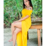 Dharsha Gupta Instagram - 💛Lovely💛 Thanku - @touronholidays @experienceandamans Pic- @v_rithesh_kr_ Pic Retouch- @sathish_photography49 Havelock Island, Andaman and Nicobar Island