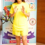 Dhivyadharshini Instagram – SAY NO TO DRUGS 
Join the Women’s cycle rally against drug abuse 
By @greater_chennai_police_ 🙏
Thnks to Joint Commissioner of Police @rvramyabharati mam, I’m glad I could do this 🙏
Like our honourable @cmotamilnadu said 
எனக்கு வேண்டாம் 
நமக்கும் வேண்டாம்