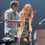 Dhivyadharshini Instagram - Simply it was HIGHONYUVAN jus #highonyuvanthings Germany you were full of love And all this happend because of one name KING YUVAN decades of glory, 100s of chartbuster stories later this happens even today @itsyuvan Thnks again Yuvan my brother for loving n respecting me like family alwys by you ❤️ @zafroonnizar ji show Zia this one and awesome styling once again that blue shirt ❤️ #ddneelakandan #dhivyadharshini #ddreels #ddstyles #yuvan #highoneyuvan Oberhausen, Germany