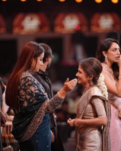 Dhivyadharshini Instagram - Some evenings are unforgettable 
#ps2 audio launch once again thnk you for the opportunity Mani sir n @suhasinihasan mam and Subash anna @lyca_productions and evrybody who took time to msg me after watching it in @suntv n @sunnxt 
Ps: they don’t need introduction and I love and respect them so much 

#ddneelakandan #trishakrishnan #aishwaryarai #manirathnam #ps2 #dhivyadharshini