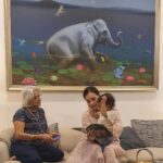 Dia Mirza Instagram - Ah! The wonder in their eyes 😍🐯 @bittusahgal you have always had my heart. Now you have his 🤗🙏🏻 @sanctuaryasia 🌳🦋🐯🐘💚🌏 #EachOneTeachOne #KidsForTigers Mumbai, Maharashtra