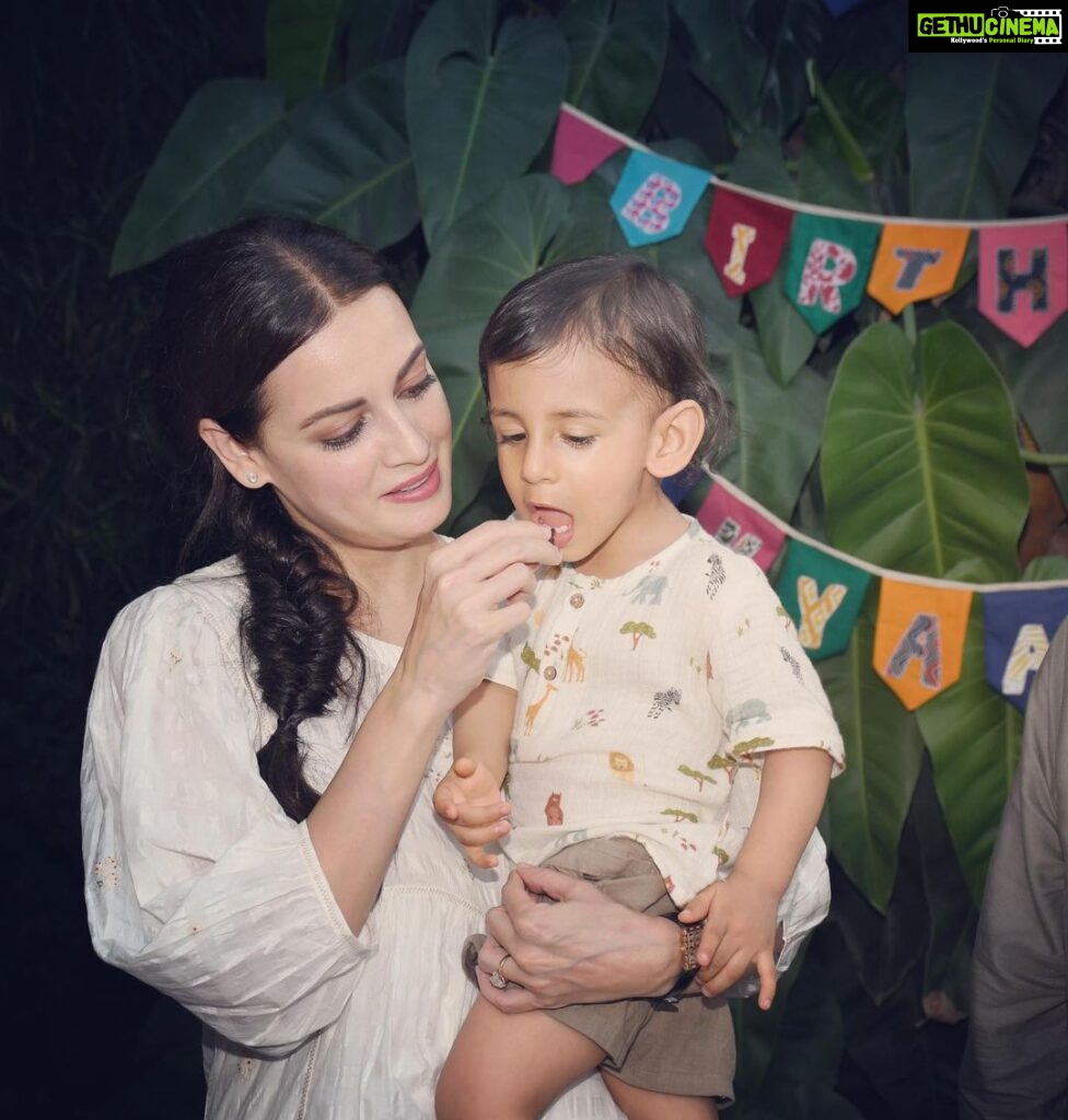 Dia Mirza Instagram - 2 years of Magic with this little Master 😍🐯🙏🏻 Thank you my jaan Avyaan Azaad for choosing me as your mother. Nothing gives me more joy! The 14th of May will always be my most favourite day 🌏 #SunsetKeDivane #Latergram #IYKYK @vaibhav.rekhi @deepamirza @samairarekhi @rekhi.poonam Bandra World of Storytellers
