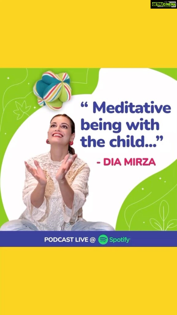 Dia Mirza Instagram - Today, we often hear a lot about ‘mindful parenting’ and ‘the importance of mindfulness for kids’. But what does it really mean to be mindful? And how does it help our children? To answer these questions, we speak to actor, UN Goodwill Ambassador, Eco Investor, and shumee mom @diamirzaofficial about all things mindful parenting! Dia breaks down what mindfulness means to her, how she practices it with her toddler and teenager, and the immediate and far-reaching benefits of this powerful practice. We love how she says it’s almost meditative being with a child♥️ Catch this entire episode (link in our bio)🥰