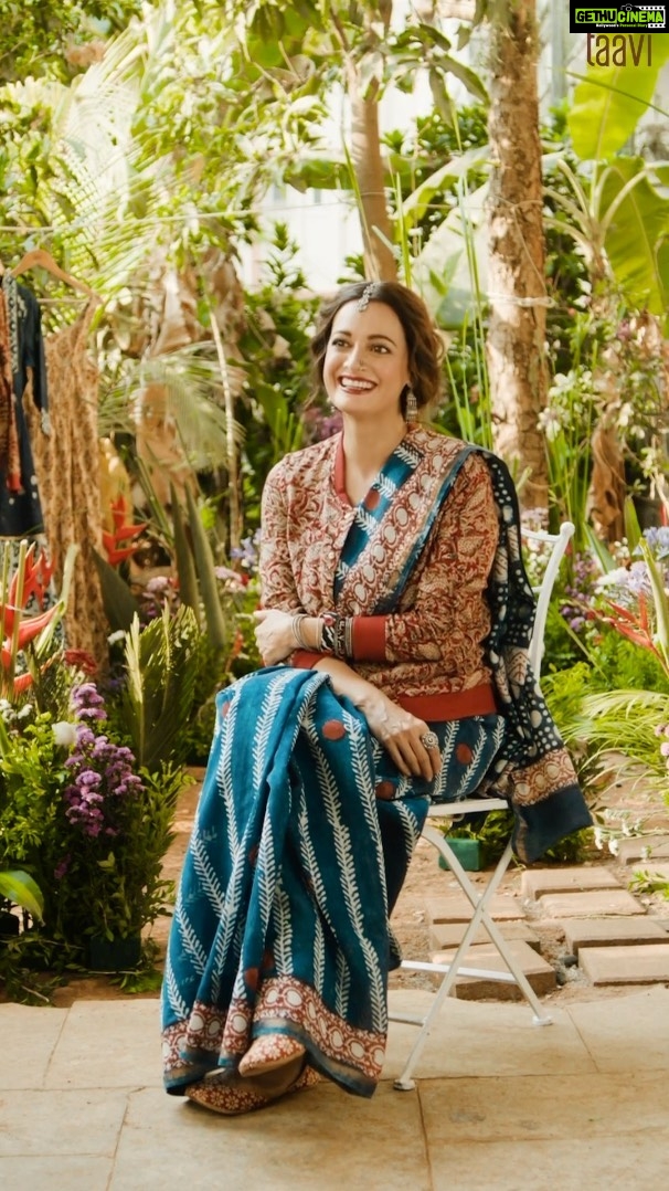 Dia Mirza Instagram - βThe Earth is what we all have in common.β Our only home. To be loved, protected and respected. Celebrate Earth day each day like the 7 colours of the rainbow π ππ Do your bit today for a better future with @taavifrommyntra ππΌ #EarthDay #Taavi #SustainableClothing #SustainableLiving