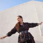 Dia Mirza Instagram - I believe i can fly 🕊️🦋 Outfit @ilovepero Styled by @theiatekchandaney Assisted by @jia.chauhan Make Up @inherchair Hair @tejisinghofficial Managed by @exceedentertainment @shruti8711 Photo by @abheetgidwani #SustainableClothing #VocalForLocal #HandcraftedInIndia #MadeInIndia Bandra World of Storytellers