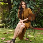 Dia Mirza Instagram - “Seek the wisdom that will untie your knot. Seek the path that demands your whole being.” - Rumi #WednesdayWisdom Outfit @ampmfashions Styled by @theiatekchandaney Assisted by @jia.chauhan Make Up @inherchair Hair by @tejisinghofficial Managed by @exceedentertainment @shruti8711 Photo by @abheetgidwani #SustainableClothing #VocalForLocal #MadeInIndia Bandra World of Storytellers