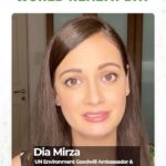 Dia Mirza Instagram - Here’s what I would like to prioritise if I become the Health Minister. This #WorldHealthDay, tell us what will you do if you got a chance to be the Health Minister for a day? Share your video message with #BanegaSwasthIndia Whether it is the air we breathe, the water we drink or the food we eat, climate change is affecting all of these and our health. Climate change is the single biggest health crisis facing us. Join me on @NDTV for a special #BanegaSwasthIndia Health Day coverage today. @banegaswasthindia
