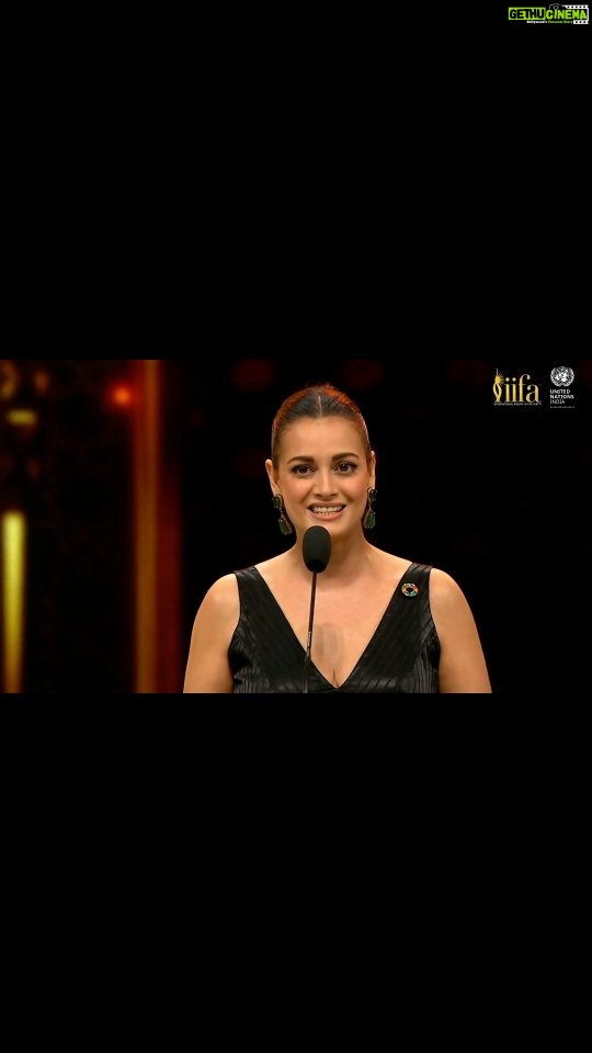 Dia Mirza Instagram - With caution for the pressing environmental concerns, #DiaMirza, UNEP Goodwill Ambassador and UN Secretary-General's SDG Advocate motivates us all to lead a more sustainable life and encourages us all to a path that cannot be overlooked anymore. So let's make the right decision on this world environment day and join hands to save mother earth! #IIFA2023 #IIFAONYAS #WorldEnvironmentDay #BeatPlasticPollution @uninindia @unitednations @antonioguterres @unep @shombi.sharp @unicefindia @diamirzaofficial @gssjodhpur @aquakraftventures @ministry_of_jal_shakti @bhupenderyadavofficial @narendramodi @bachchan @varundvn @vickykaushal09 @nushrrattbharuccha @colorstv @viacom18