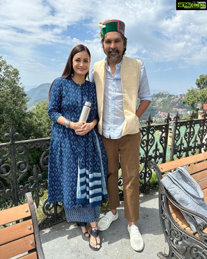 Dia Mirza Instagram - Happy world environment day 💚 celebrating with @diamirzaofficial. Last couple of day we have discussed a lot and soon everything will be implemented on ground. Some of the highlights are : 1. Tourism hotels must make their hotels zero waste, to start with why not hotels handle wet waste within the premises. Starting with HPTDC 2. Not even a single trek route has waste management eco system - why so ? 3. Decentralise waste management in Himalayas - Just like a school, primary health care center & a temple waste management facilities should get priority 4. Wet waste in the urban areas is a challenge because of zero segregation 5. Top down & bottom up approach must come together Shimla