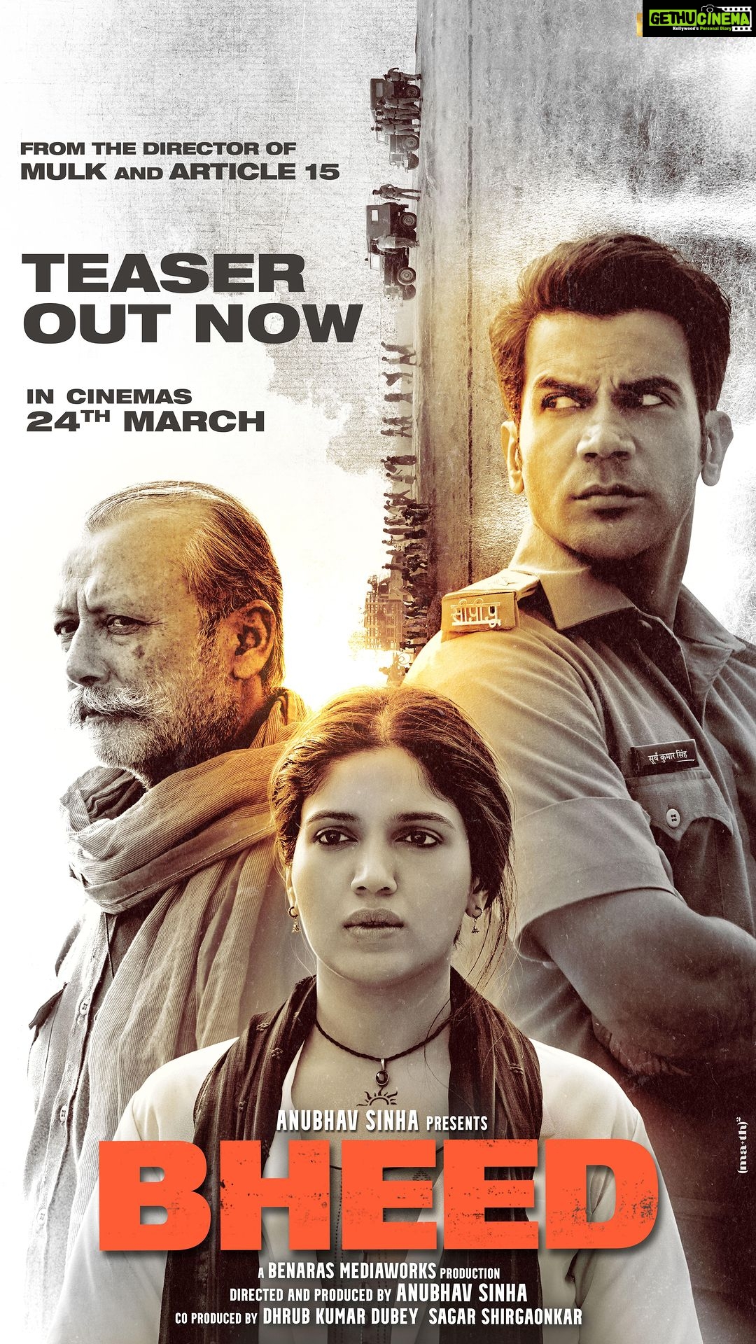 Dia Mirza Instagram - A crisis that created borders within the country and its people. Teaser Out Now! Witness the invisible story of #Bheed, releasing in cinemas on 24th March 2023. @anubhavsinhaa @rajkummar_rao #PankajKapur @bhumipednekar @ashutosh_ramnarayan @diamirzaofficial @kkamra @virendrasaxenna07 #AdityaSrivastava @sushilpandeyofficial @karanpandittoday @benarasmediaworks @dhrubdubey @sagarrshirgaonkar @castingchhabra @Aafilms.official @Reliance.entertainment