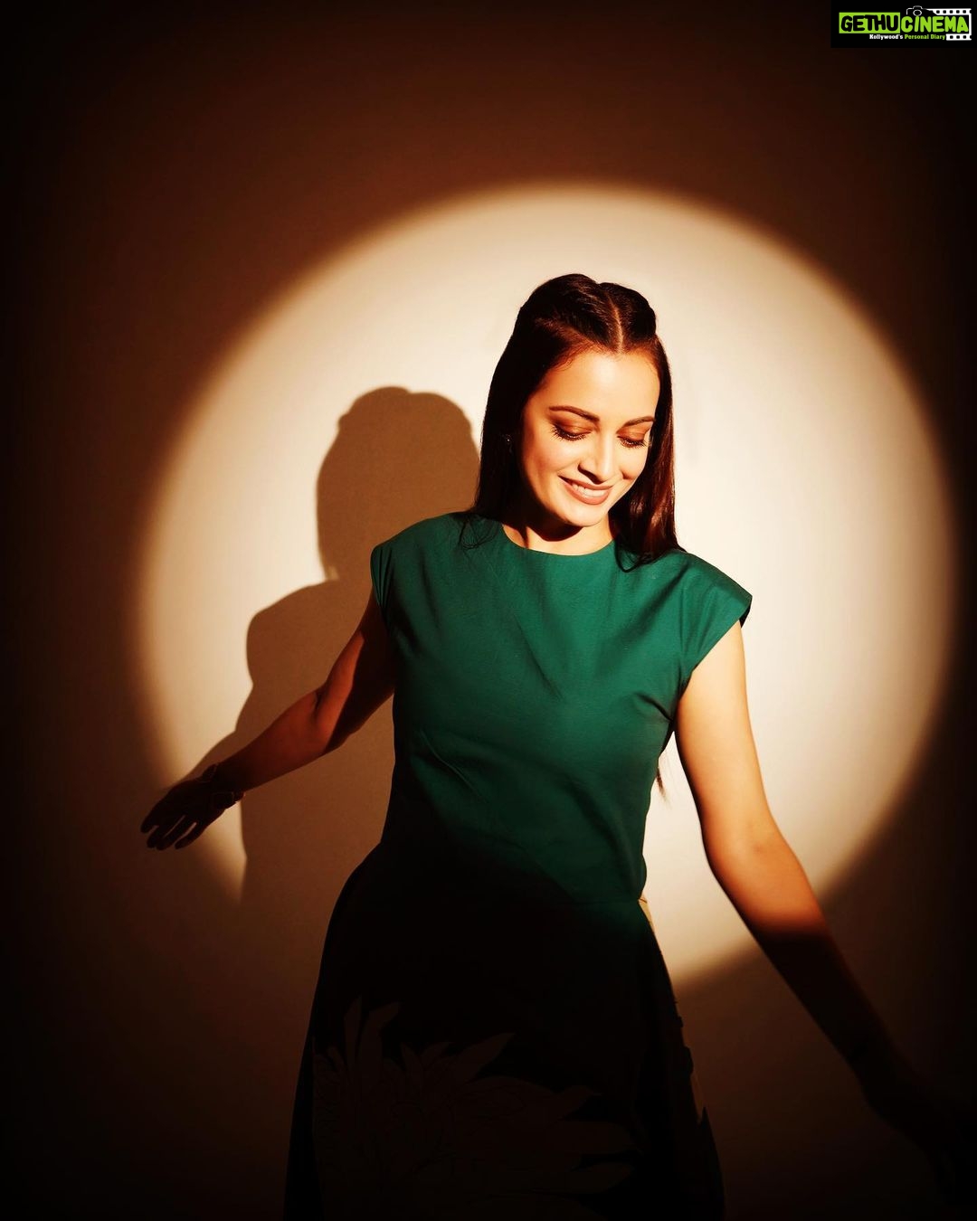 Dia Mirza Instagram - Because you must look to the light for the shadows to fall behind 🤍🌻 #WorkMode in @payalkhandwala Jewellery @viangevintage Styled by @theiatekchandaney Assisted by @jia.chauhan Hair by @lakshsingh__ Make up by me Photos by @shivamguptaphotography Bandra World of Storytellers