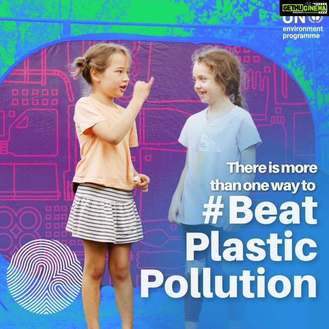 Dia Mirza Instagram - #BeatPlasticPollution with commitment, innovation and investment! Businesses can innovate to move away from virgin plastics. Investors can fund scalable solutions to tackle plastic waste. Ahead of #WorldEnvironmentDay, check out this video with UNEP Goodwill Ambassador @diamirzaofficial and head to the link in our bio for more useful tips on solving the plastic crisis.
