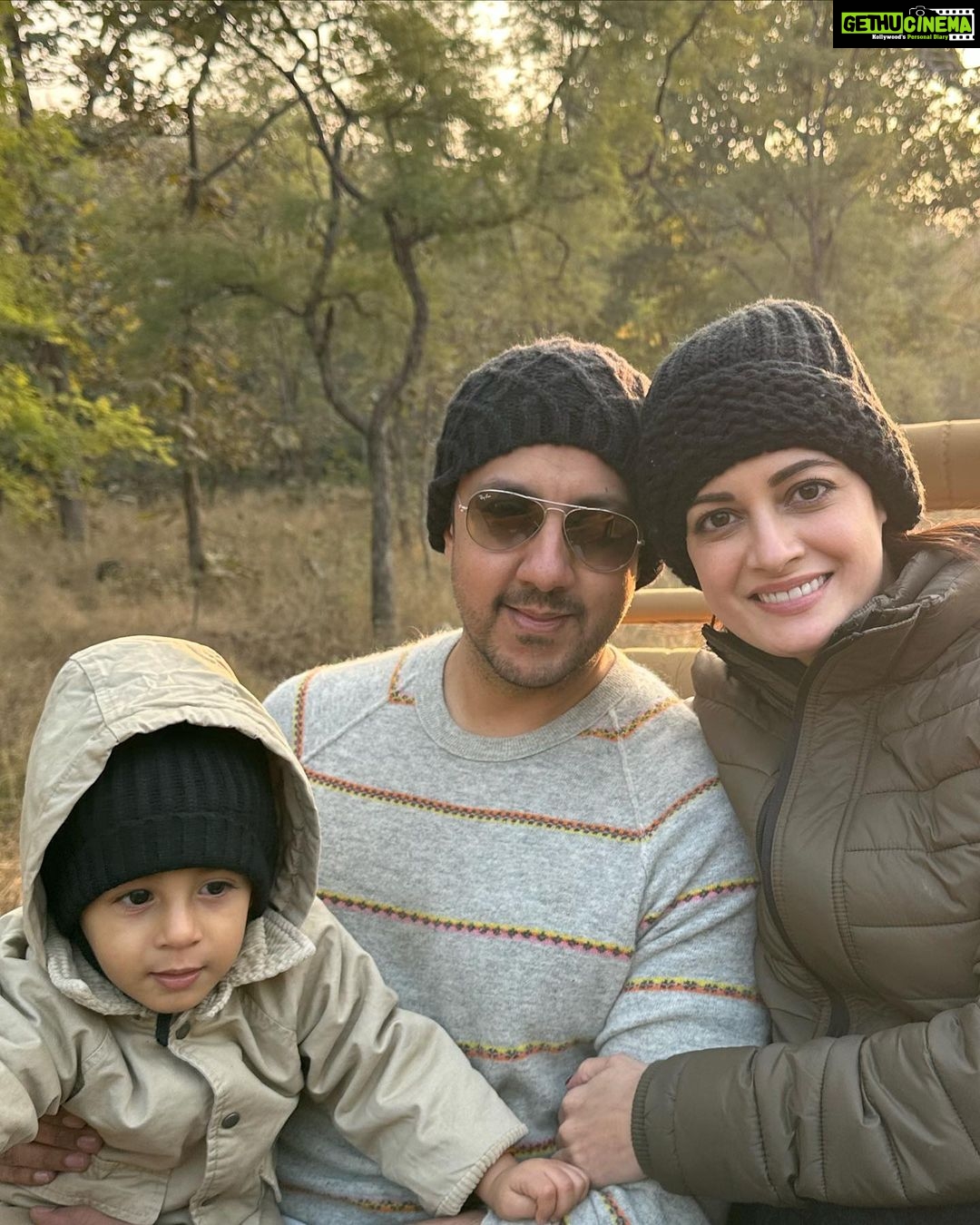 Dia Mirza Instagram - Part 2 #LastPostOf2022 Whoโs forest is it Avyaan Azaad? And he says, โTigerโ ๐ฏ Sums it all up. Everything we hope for. Everything we must stand for. #PannaTigerReserve will forever be etched in our hearts as the first forest our little one experienced. Thank you #2022. You were kind and generous ๐๐ณ๐ #SunsetKeDiVane #ForNature #IntoTheWild P.s- honouring our teenage daughters wish to not be on social media @samairarekhi ๐ป @vaibhav.rekhi #shotoniphone
