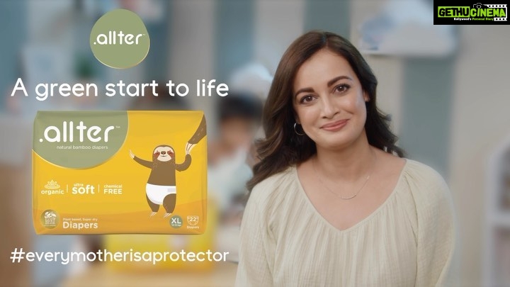 Dia Mirza Instagram - As a mom, I have been concerned about the presence of toxic phthalates and harsh chemicals in baby diapers which through dermal absorption can create serious health issues. Studies have revealed that many regular, plastic intensive diapers contain over 60+ chemicals and tend to trigger rashes and create chafing discomfort. This is why I wanted a gentler and safer option for my baby and @letsallter - Allter Diapers turned out to be the perfect choice for many reasons. These eco-sensitive diapers are made from organic, Earth-friendly bamboo, are plastic neutral and totally chemical free. They are also feather soft and certified rash-free. Consciously crafted for luxurious comfort, they are gentle on my baby’s delicate skin and kind to mother earth. They even have a breathable back-sheet and a wetness indicator to make diaper changes easier🌏🐯🦋 So, what are you waiting for? Shop now: www.letsallter.com #EveryMotherIsAProtector India