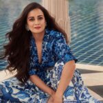 Dia Mirza Instagram - Loved being a part of @travelandleisureindia’s digital cover 💙🦋 The focus of this story was #SlowTravel and #Sustainability. Head to the @travelandleisureindia page to read the full interview🕊️ The @fairmontjaipurindia gave us the most wonderful experience and i was so happy to see all the #sustainability practices they have put in place. Editor-in-chief : @aindrilamitra Produced by : @chiragmohantysamal Assisted by: @ralan_kithan Video : @vivektyagi Photographs by : @tarun_khiwal Assisted by : @abhivermaa Styled by : @theiatekchandaney Assisted by : @jia.chauhan Hair and Makeup by : @shraddhamishra8 Assisted by : @surbhibhutra Skirt Set by @thedashanddot Earrings by @anumerton Location Partner: @fairmontjaipurindia #Fairmont #FairmontHotels #FairmontJaipur #FairmontMoments #ThatFairmontFeeling #AccorLuxe #ALL #Accor Fairmont, Jaipur