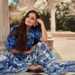 Dia Mirza Instagram - Loved being a part of @travelandleisureindia’s digital cover 💙🦋 The focus of this story was #SlowTravel and #Sustainability. Head to the @travelandleisureindia page to read the full interview🕊️ The @fairmontjaipurindia gave us the most wonderful experience and i was so happy to see all the #sustainability practices they have put in place. Editor-in-chief : @aindrilamitra Produced by : @chiragmohantysamal Assisted by: @ralan_kithan Video : @vivektyagi Photographs by : @tarun_khiwal Assisted by : @abhivermaa Styled by : @theiatekchandaney Assisted by : @jia.chauhan Hair and Makeup by : @shraddhamishra8 Assisted by : @surbhibhutra Skirt Set by @thedashanddot Earrings by @anumerton Location Partner: @fairmontjaipurindia #Fairmont #FairmontHotels #FairmontJaipur #FairmontMoments #ThatFairmontFeeling #AccorLuxe #ALL #Accor Fairmont, Jaipur