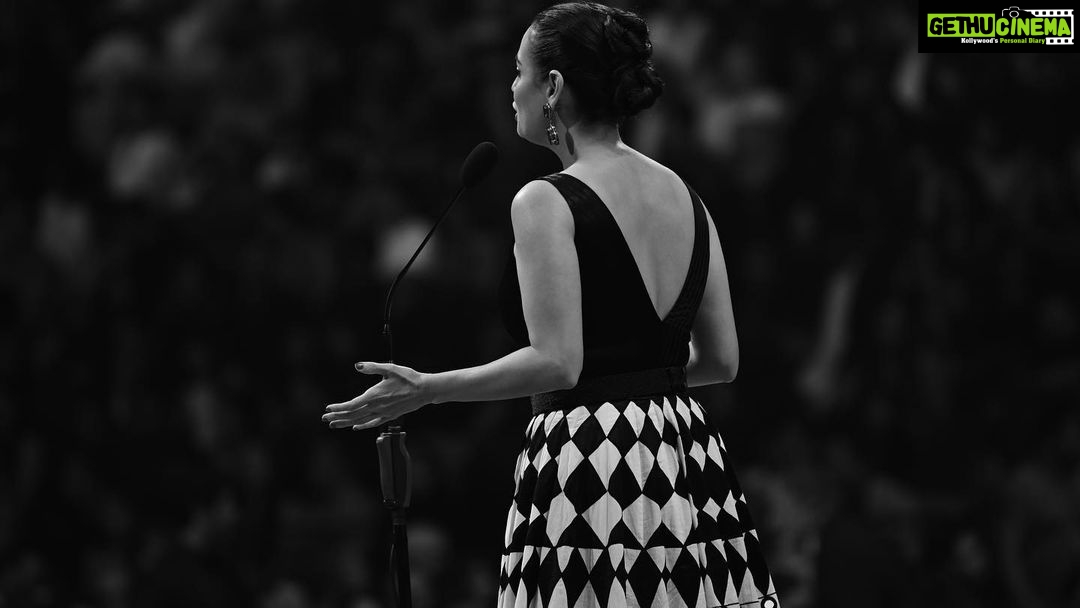 Dia Mirza Instagram - This #IIFA2023 was an important one. It marked the partnership between @uninindia @unep and @iifa to take the message of the #SustainableDevelopmentGoals and #BeatPlasticPollution to the film fraternity and all the lovers of Indian Cinema. By leveraging the twin engines of creativity and arts, we can inspire collective action for the Sustainable Development Goals. @iifa provided us the platform to speak and engage with people from all walks of life. To help each person understand that we are in the midst of a triple planetary crisis of #ClimateChange, #BiodiversityLoss and #Pollution. This impacts the lives of all people, everywhere. But most importantly it impacts the health and well being of our children. The #SDGs are a to do list for the world and each of us to rebuild a world that is free of pollution, a world that is healthy, peaceful and equal for all people. It was an honour and privilege to talk about the #GlobalGoals #SDGs at #IIFA2023 ππ» If all of us can take active part in championing at least one goal we can truly make a difference. Image 1 and 6 courtesy @iifa Black and White Images by @khamkhaphotoartist who captured these moments on stage while I delivered this speech ππ»π #ForPeopleForPlanet #BeatPlasticPollution #ForNature #LIFE #SDGsAtIIFA2023 @timmins.andre @virafsarkari @sabbas_joseph Yas Arena, Yas Island, Abu Dhabi