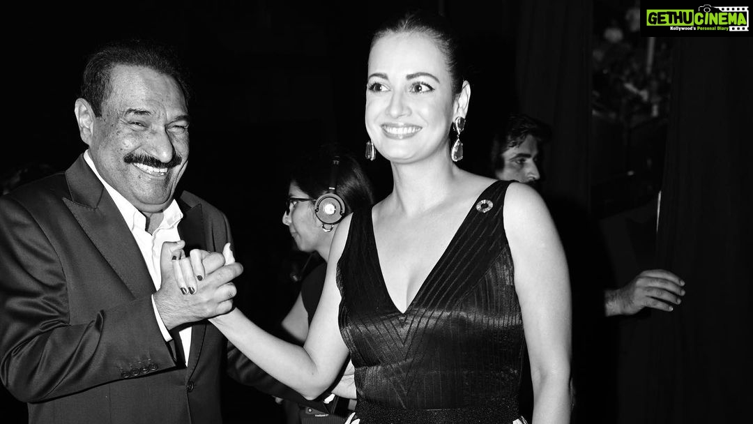 Dia Mirza Instagram - This #IIFA2023 was an important one. It marked the partnership between @uninindia @unep and @iifa to take the message of the #SustainableDevelopmentGoals and #BeatPlasticPollution to the film fraternity and all the lovers of Indian Cinema. By leveraging the twin engines of creativity and arts, we can inspire collective action for the Sustainable Development Goals. @iifa provided us the platform to speak and engage with people from all walks of life. To help each person understand that we are in the midst of a triple planetary crisis of #ClimateChange, #BiodiversityLoss and #Pollution. This impacts the lives of all people, everywhere. But most importantly it impacts the health and well being of our children. The #SDGs are a to do list for the world and each of us to rebuild a world that is free of pollution, a world that is healthy, peaceful and equal for all people. It was an honour and privilege to talk about the #GlobalGoals #SDGs at #IIFA2023 ππ» If all of us can take active part in championing at least one goal we can truly make a difference. Image 1 and 6 courtesy @iifa Black and White Images by @khamkhaphotoartist who captured these moments on stage while I delivered this speech ππ»π #ForPeopleForPlanet #BeatPlasticPollution #ForNature #LIFE #SDGsAtIIFA2023 @timmins.andre @virafsarkari @sabbas_joseph Yas Arena, Yas Island, Abu Dhabi