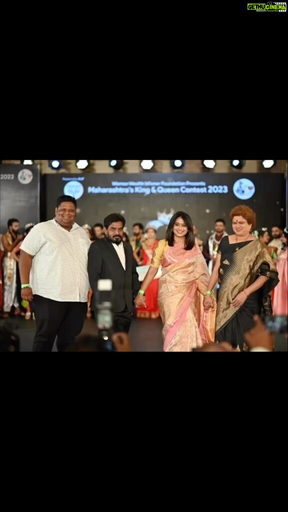 Dimple Chopade Instagram - Maharashtra’s King & Queen Contest 2023 was a massive success only because of our Entire Team of MK&Q. My team is my support system which includes my mentor, family, friends & staff .I am Thankful to each one of you for making this event a super success… Thanks a tonn! It means a lot to me…❤ Marigold Banquets 'N' Conventions