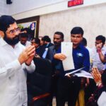 Dimple Chopade Instagram - With Eknath Shinde ji, the Chief Minister of Maharashtra, to request him to grace our event with his presence. #maharashtrakingandqueen2023 #bjpculturalcell #fashiontosocial